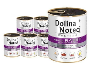 Dolina Noteci Premium Iepure și merișor 24x800g