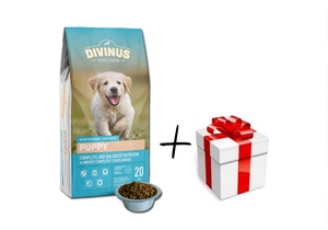 Divinus Puppy pentru catei 20kg+surpriză pentru câinele tău
