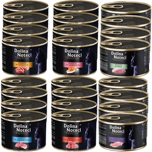 Dolina Noteci Premium pentru pisici MIX DE AROME 24x185g