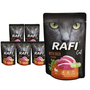 RAFI Cat Adult cu rață 10x100g
