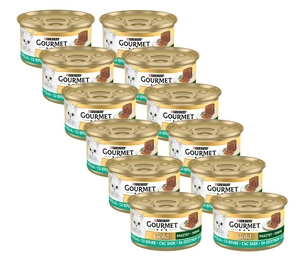 Purina Gourmet Gold Pate cu iepure 12x85g