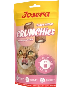 JOSERA Crunchies - cu lapte (răsfăț pentru pisici) 60g