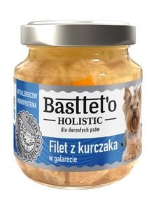 Basttet'o Holistic file de pui în galette pentru câini 130g