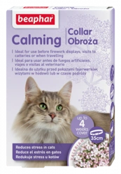 BEAPHAR Calming Collar Anti-Stress Collar pentru pisici 35 cm