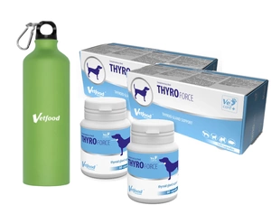 VETFOOD Thyroforce 2x120tab+VETFOOD- Bidon GRATIS