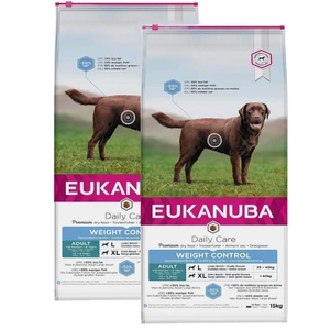 Eukanuba Adult Large Breed Weight Control Pui 2x15kg