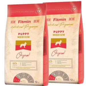 FITMIN Medium Puppy 2x12kg
