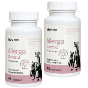 LAB-V Allerga Control - Suport pentru simptomele alergiilor 2x45 capsule