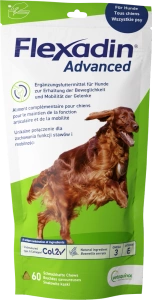 VETOQUINOL Flexadin Advanced Supliment alimentar pentru câini  90 g (30 bucăți)