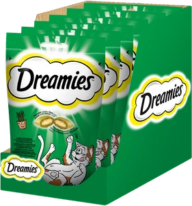 DREAMIES 180 g – gustare pentru pisici cu catnip