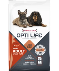 Versele-Laga Opti Life Adult Digestion Mini Lamb & Rice 7.5kg