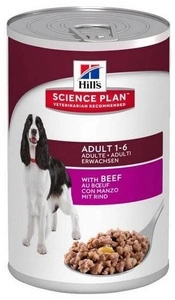 HILL'S SP Science Plan Canine Adult Beef 370 g - conservă