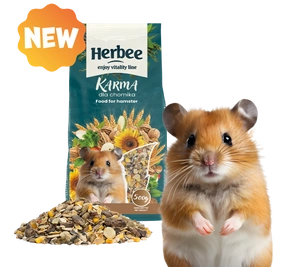 HERBEE FOOD pentru hamsteri 500g