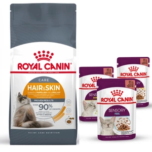 ROYAL CANIN Hair &amp; Skin Care 10 kg + 3 pungi GRATUITE de mâncare umedă!!!