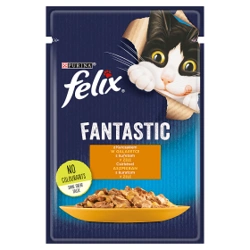 Felix Fantastic Pui în jeleu 85g