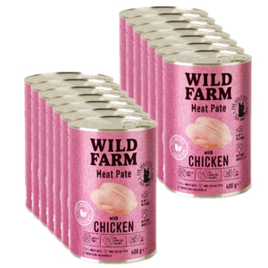 WILD FARM Pate with Chicken 12x400g