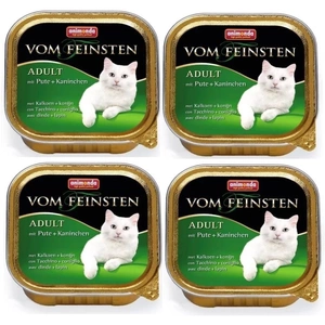 Animonda Vom Feinsten Adult Cat Curcan și iepure 6x100g