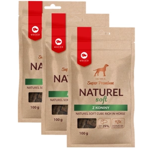 MACED Super Premium Naturel Soft din carne de cal 3x100g