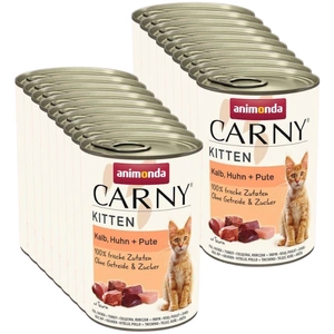 Animonda Cat Carny Kitten Beef, Veal & Chicken 18x400g