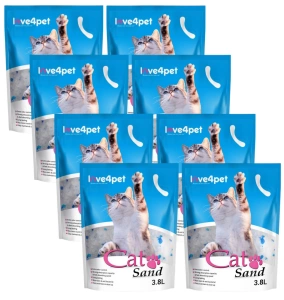 Cat Sand Litera de silicon pentru pisici 8x3,8l