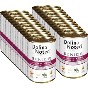 Dolina Noteci Premium Senior Carne de vițel cu morcovi și cimbru 24x400g