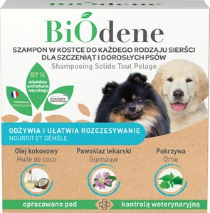 FRANCODEX PL BIODENE șampon solid pentru câini și căței 100 ml