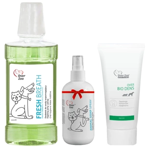 Kit de toaletare OVER ZOO pentru câine/ pisică+OVER ZOO Spray săpun pentru animale 50ml GRATUIT!