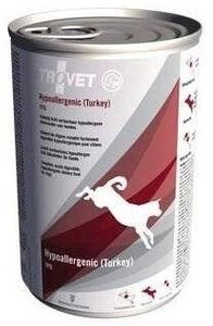 TROVET TPD Hypoallergenic - Curcan (pentru câini) 400g - conservă