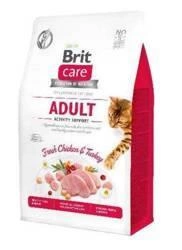 Brit Care Cat Grain-Free Aldut Activity Support Pui și curcan 2kg