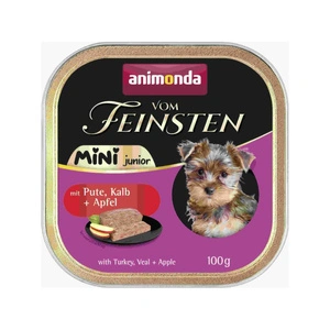 ANIMONDA Vom Feinsten mini junior curcan/vițel/măr 100 g