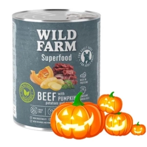 Wild Farm Superfood Beef 400g hrană fără cereale pentru câini