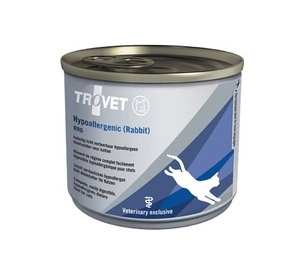 TROVET RRD Hipoalergenic (iepure) 200 g pentru pisici