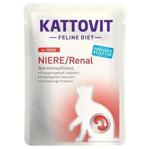 Kattovit Niere/Renal carne de vită 85 g pungă