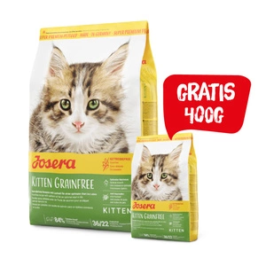 Josera Kitten Grainfree 2kg+400g GRATUIT