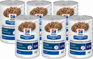 HILL'S PD Prescription Diet Canine z/d Sensibilități alimentare 6x370g - cutie