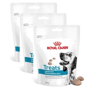Royal Canin Hypoallergenic Treats pentru câini 3x230g
