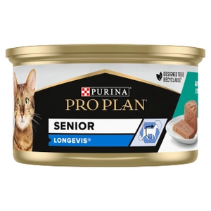 Purina Pro Plan Senior Longevis hrană pentru pisici cu ton 85 g
