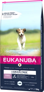 EUKANUBA Puppy &amp; Junior Small/Medium fără cereale 12 kg