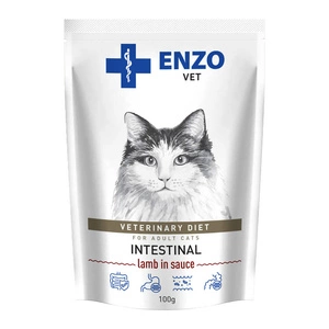 ENZO VET Intestinal cu miel în sos pentru pisici 100g