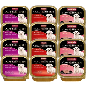 ANIMONDA Dog Vom Feinsten Senior Mix de arome 12x150g