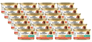 Purina Gourmet Gold carne de vită în sos de roșii 24x85g