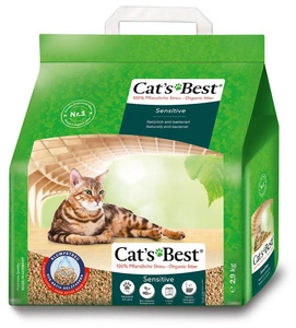 Așternut pentru pisici JRS Cats Best Sensitive (Green Power) 8L/2,9kg