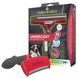 FURMINATOR Instrument pentru îndepărtarea subparului pentru câini de talie mare cu păr scurt