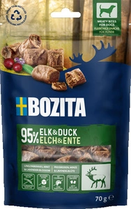 BOZITA Meaty Bites elan, rață tratament pentru câini 70g