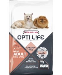 Versele-Laga Opti Life Adult Skin Care Mini cu somon 7,5 kg