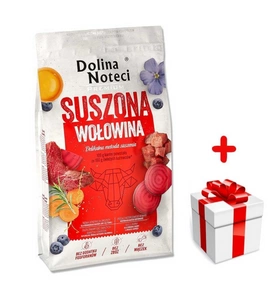 DOLINA NOTECI Premium Beef - hrană uscată pentru câini 9 kg + surpriză pentru câinele tău GRATUIT!