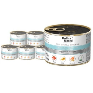 Dolina Noteci Premium Pentru câini de talie mică cu carne de vițel, roșii și paste 12x185g