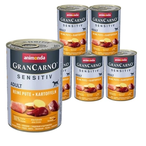 Animonda GranCarno Sensitiv Adult Dog Curcan & Cartofi 6x400g