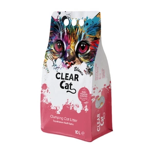 Clear Cat Blanco Blanco Baby Powder litieră de bentonită 10l