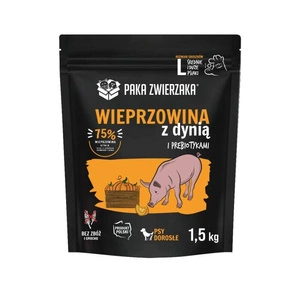 Paka Zwierzaka - SH hrană uscată Porc cu dovleac "L" 1.5kg